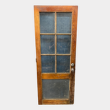 Rustic Glass Cedar Door
