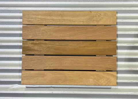 Recycled Hardwood Decking - Light Browns (per lineal metre)
