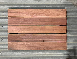 Recycled Hardwood Decking - Reds (per lineal metre)