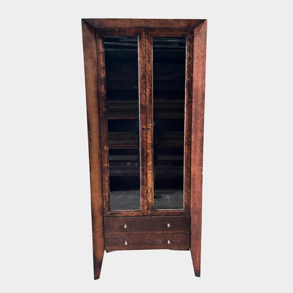 Solid Timber Cabinet, with Draws and Mirror