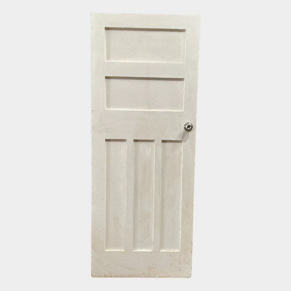 Internal Solid Timber White Doors (4 Available)