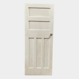 Internal Solid Timber White Doors (4 Available)