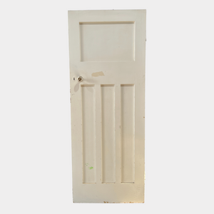 Internal Solid Timber White Door