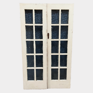 Cathedral Glass Panel French Doors 1205x2065x40